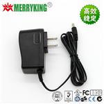 厂价 MERRYKING品牌 12V1A美规电源适配器 12V1000mA电源适配器生产厂家