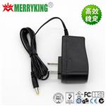 厂价 MERRYKING品牌 12V1A美规电源适配器 12V1000mA电源适配器生产厂家