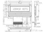 12832点阵COG显示屏