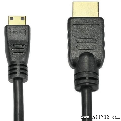 minihdmi-线 迷你HDMI大头转小头HDMI线#