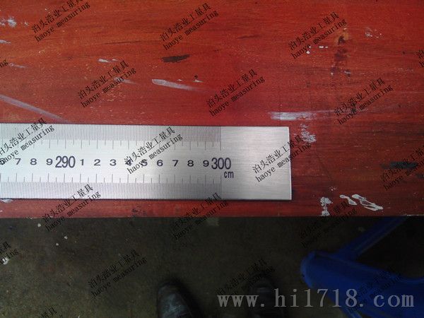 浩业厂家定做150、200、300不锈钢铝公英制剪机床标尺礼品铸模液位缩水中分角度尺