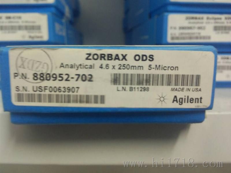 安捷伦ZORBAX ODS色谱柱