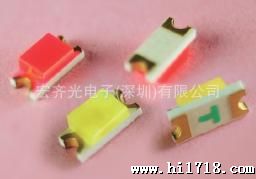 供应深圳宏齐光 LED芯片  二管 1206翠绿色 HQ15-2102UBGC
