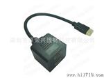 厂家供应HDMI一分二线 HDMI M TO 2*HDMI F双胞胎线 HDMI一拖二
