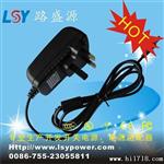 深圳适配器厂出售36W插墙式12V3A BS英规开关电源适配器