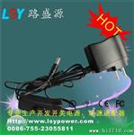广东厂家热卖12V500mA  6W美规带开关的电源适配器