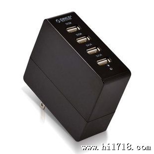 ORICO DCA-4U安卓苹果ipad平板电脑手机U充电器5v 1A/2.1A