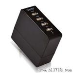 ORICO DCA-4U安卓苹果ipad平板电脑手机U充电器5v 1A/2.1A