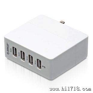 ORICO DCA-4U安卓苹果ipad平板电脑手机U充电器5v 1A/2.1A