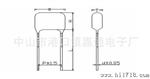 CBB22电容255J400V/LED电源阻容降压/2.5UF/厂家直供质量