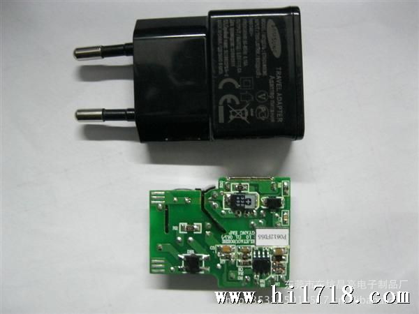 三星充电器外壳与PCB板