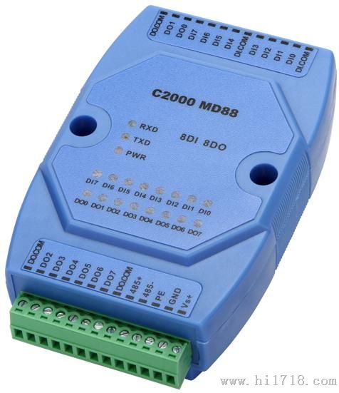 开关量输入输出模块 modbus RTU