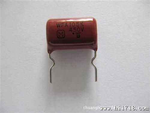 LED小型金属化CBB聚酯膜电容器ECWF2W105KA