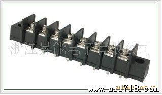栅栏式接线端子 间距9.5MM  直针 有固定孔