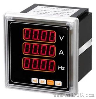 单相电压电流频率组合表 单相电流电压频率数显表