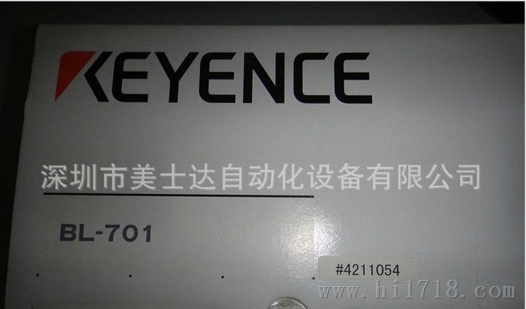 原装条码读取器KEYENCE基恩士BL-701激光读取器