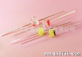 LED SMD 贴片 发光二管 小蝴蝶橙蓝双色