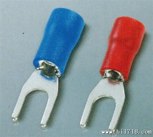 厂家供应叉形接线端子 叉形线耳 铜线鼻 冷压端子 冷压接线