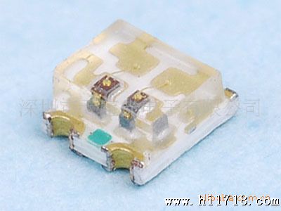 供应0603橙白双色LED灯