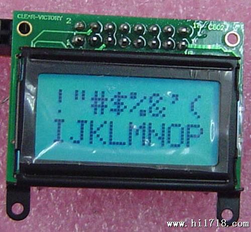 供应液晶显示器(字点阵液晶模块C802-2)带资料(图)