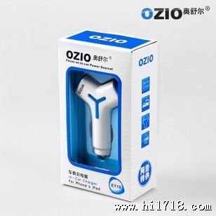 奥舒尔EY10 iphone ipad插口充电器 车载充电器 汽车电子