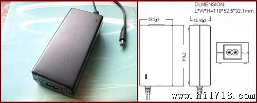 供应15V3.3A桌面型,电源适配器