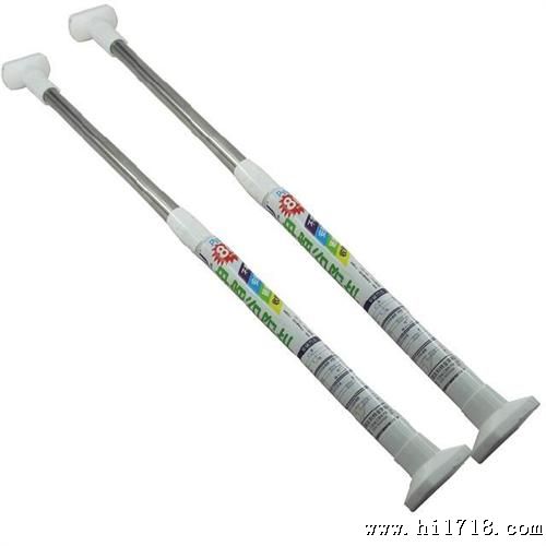 友利特不锈钢浴帘杆批发免安装伸缩杆窗帘杆挂晒衣杆子70-120CM