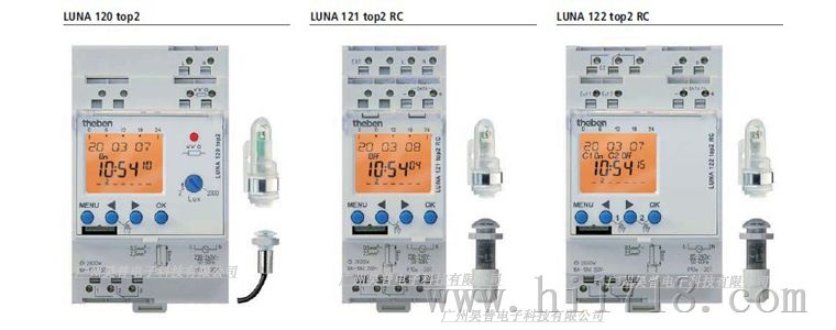 德国泰邦DIN导轨安装电子光敏开关LUNA1112