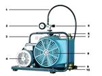 德国BAUER宝华空气充气泵，空气呼吸器充气泵