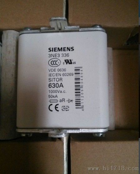供应SIEMENS西门子快速熔断器3NE3338-8