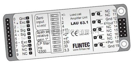 Flintec富林泰克LAU 63.1变送器