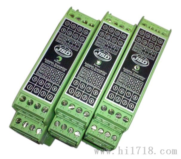 一进四出4-20mA转0-10V信号隔离变送器