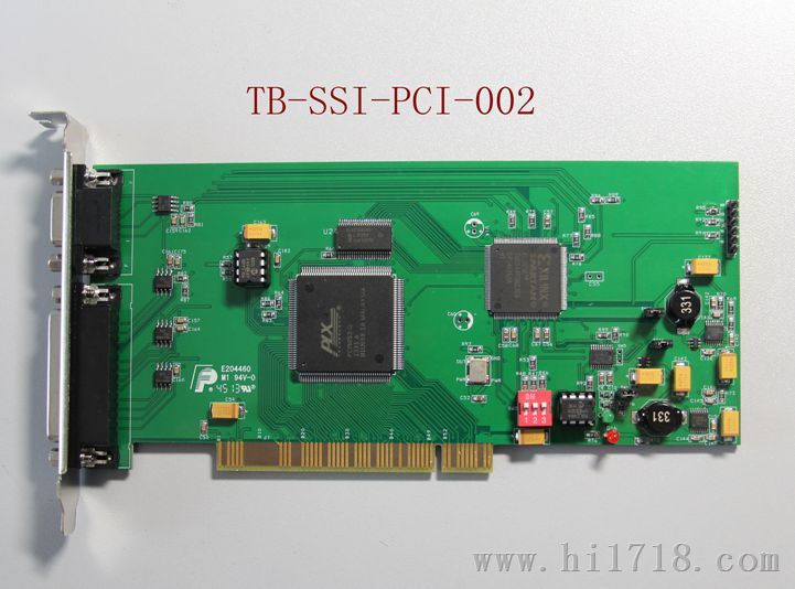 杭州钛比科技-4路SSI信号PCI接口数据采集卡