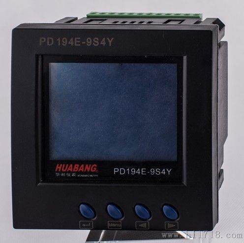 PD194E-9S4Y多功能电力仪表，LCD液晶显示 外形尺寸96*96