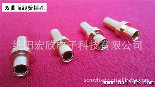 高端连接器中的普通线簧插孔