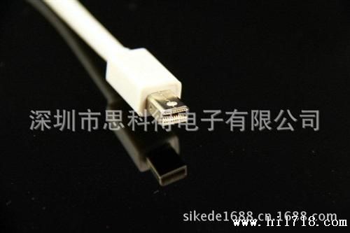 mini dp to hdmi公连接线 Mini DisplayPort转 HDMI高清转接线