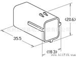 AMP 174257-2 4芯汽车水连接器,代理TE AMP原厂接插件 现货