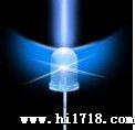 LED发光二管 5MM白发蓝led灯珠 亮 光衰小