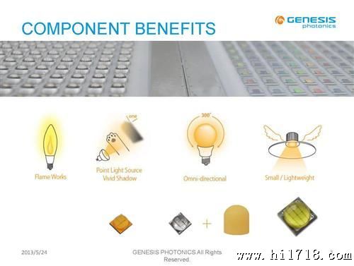 GPI mh led  3D COB 大功率led  led cob光源 大功率cob