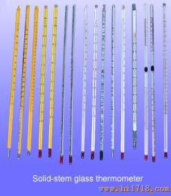 玻璃棒式温度计