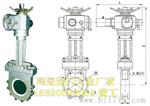 电动薄型ZTA增韧氧化锆工程陶瓷排渣浆液闸阀