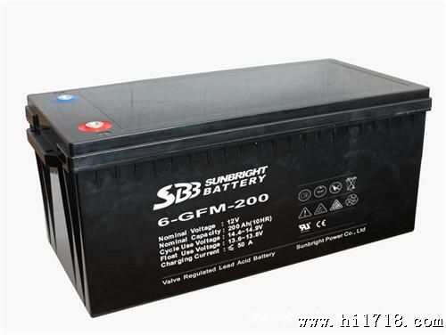 供应GFM系列阀控密封式铅酸蓄电池12V200AH