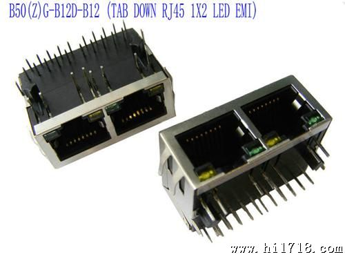 RJ45连接器 (1*2 100BASE)