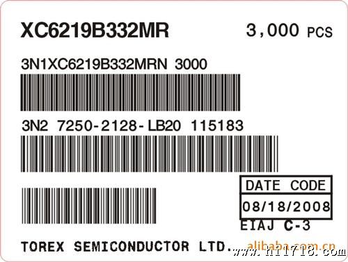 供应TOREX电源管理电路XC6219A25