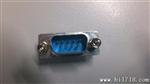 DB9P/M TO DB9P/F 180°转换头,串口公母保护头，延伸