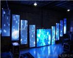 篮球场漏斗形LED电子显示屏|LED广告屏