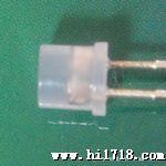 供应5MM草帽雾状七彩慢闪LED，钢盔七彩快闪LED