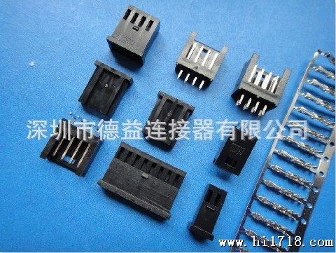 供应替代AMP(280530,280358)2.54MM黑色连接器A2549