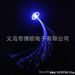 LED发光发夹  闪光光纤辫子 发光辫子 发饰礼品