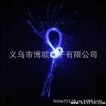 LED发光发夹  闪光光纤辫子 发光辫子 发饰礼品